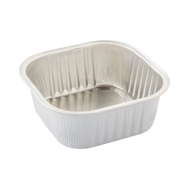 Restaurantware 7 Ounce White Casserole Dishes, 10 Square White