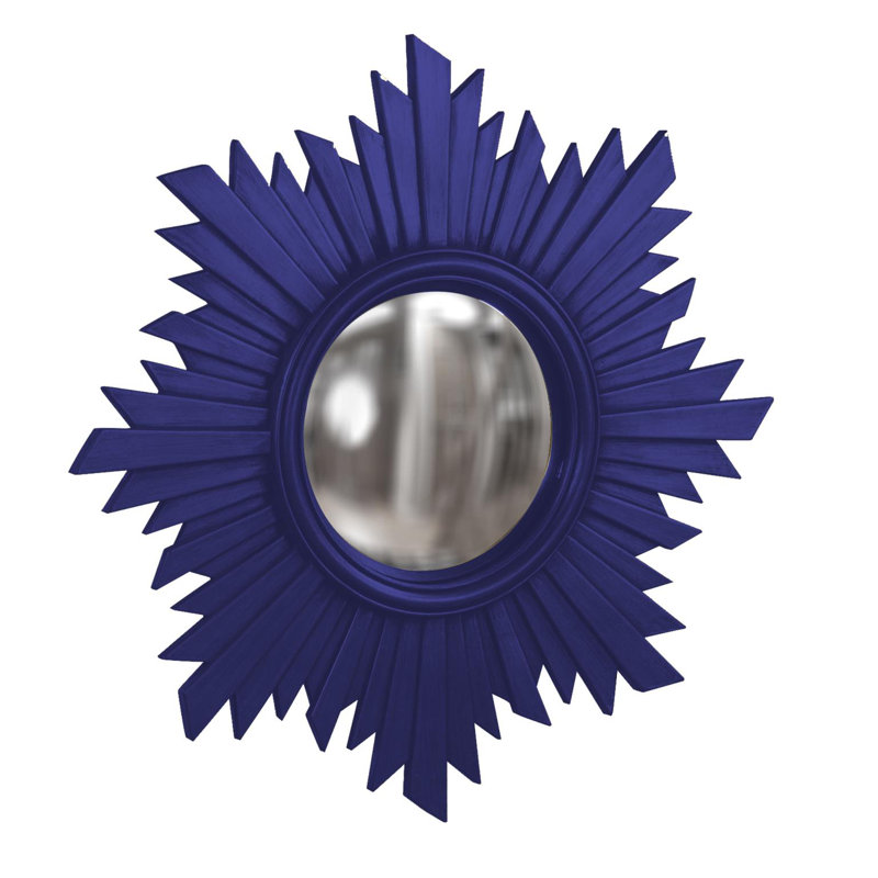 Orman Concave Wall Mirror, Navy