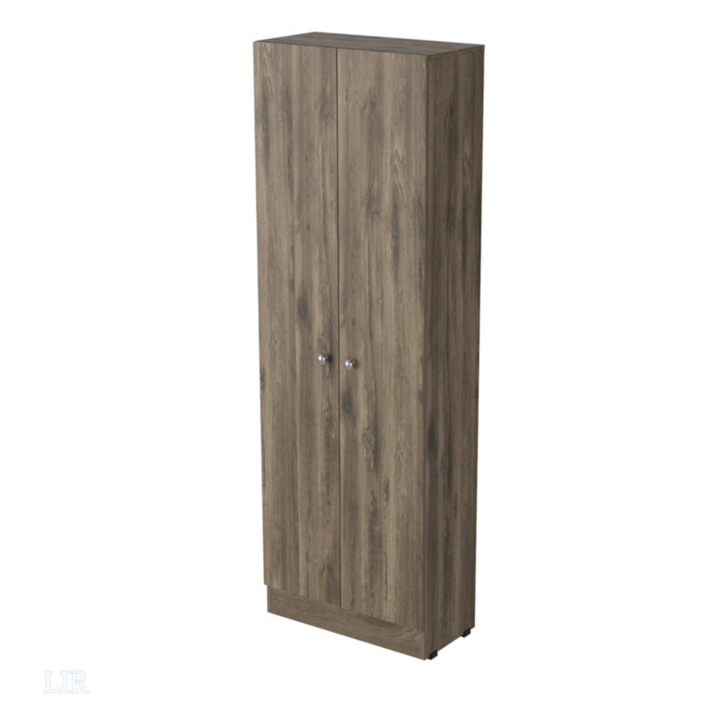 8-Shelf 2-Door 2-Piece Kitchen Set, Kitchen Island And Pantry Cabinet, Kitchen Island, Brown