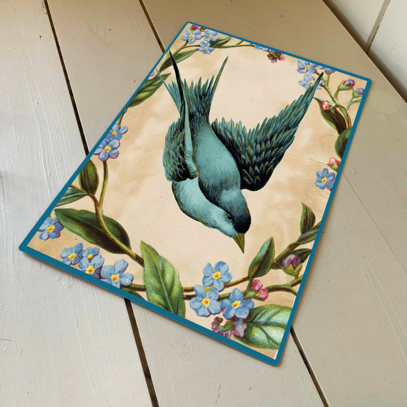 Wall Decor on Metal, 25cm H x 20cm W