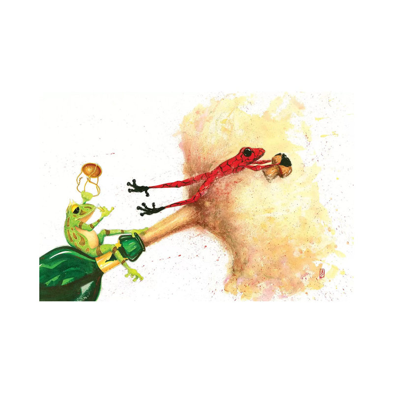 «See Ya» par Barton Degraaf, reproduction d'art sur toile tendue, H 26 po x l 40 po x 1,5 po