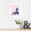 «Young Dreams» par Caroline Mint - impression encadrée sur papier-456318493-456318488