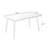 Brown Rectangular Solid Dining Table For Dining Room/Kitchen-1240211520