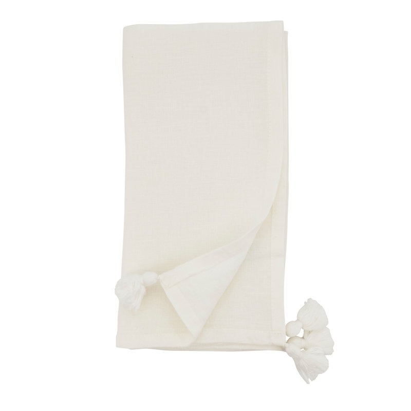Ensemble de serviettes de table 4 pièces, Ivoire