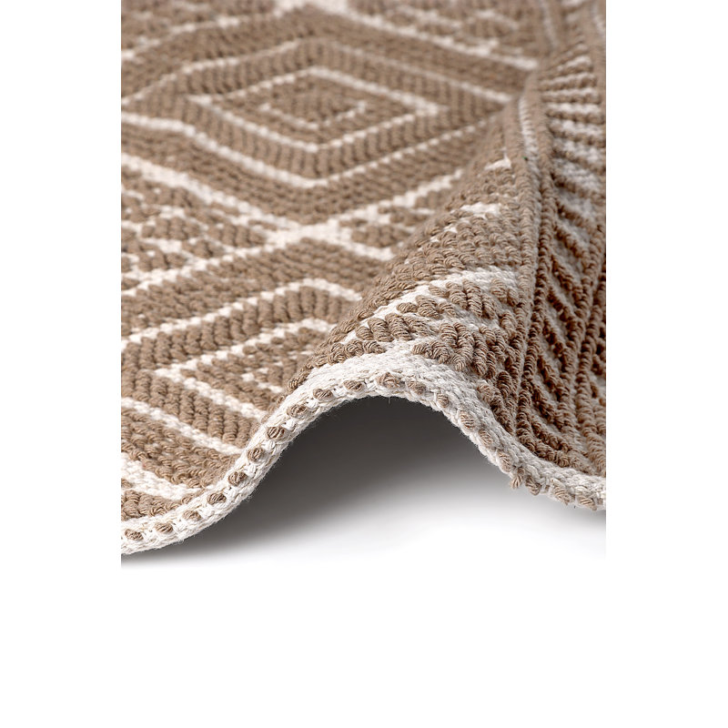 Ilana Cotton Bath Rug, Beige