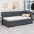 Upholstered Daybed With Trundle-31873496