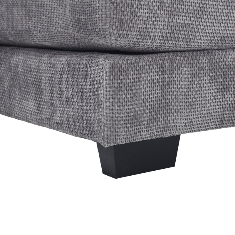 Canapé modulaire Modern, Chenille gris pâle