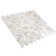 Lokahi 0.39" x 0.79" Seashell Chevron Mosaic Wall Tile