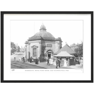 Harrogate, Royal Pump Room, Old Sulphur Well 1902 - Single Picture Frame Print