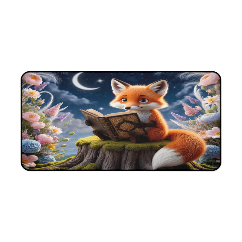 Polyester Desk Pad, 14.4x12.1
