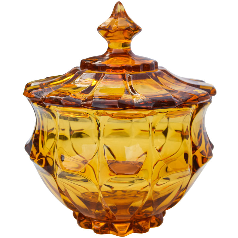 Pot en verre 6,5 po Honey Gold