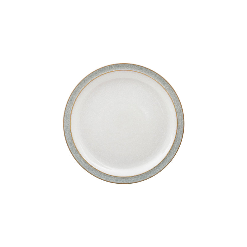 Denby Elements 12 Piece Dinnerware Set, Service for 4, Light Grey