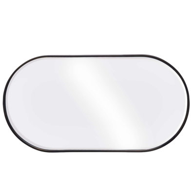 Vaquero Oval Brass Mirror