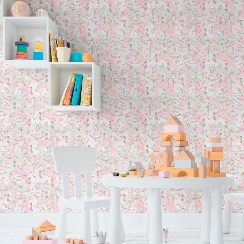 Rouleau de papier peint auto-adhésif L 126 po x l 24 po Ingram