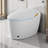 Smart One-Piece Toilet With Bidet, Auto Open/Close, Foot Sensor, Heated Seat & Dryer-128993281