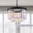 Hallum 19.7" W 7-Light Dimmable Tiered Chandelier-136675435