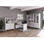 Ervil 98cm W Solid Wood Height -Adjustable Shelving Unit-726745263