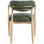Chaise de salle à manger rembourrée en tissu Riccio Performance-790394322-790394329