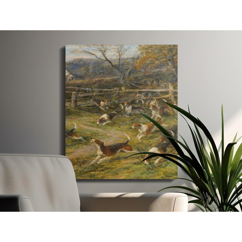 Hambrick 1 Piece Wrapped Canvas Wall Art Set, 8x10
