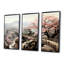 Rose, paysage floral japonais, paysage II-611269162-611269160
