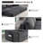 92'' Convertible Sofa Bed 3 Seaters Sleeper Sofa Folding Floor Couch-118769537