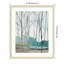 «Winter Trees II» par Isabelle Z, impression sur bois encadrée-101324324