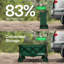 Chariot pliant pliable d'une capacité de 350 lb-115214056