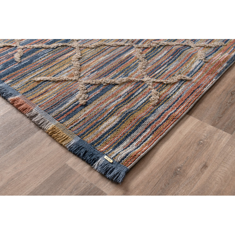 Tapis en coton Jurgens, Tapis de couloir 3 pi 4 po x 11 pi 6 po