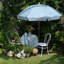 Nappe rectangulaire de 43 po x 57 po en polyester lavable pour le pique-nique et le jardin