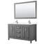 Ensemble de meuble-lavabo double avec miroir Daria-97878035-97878038-125003079