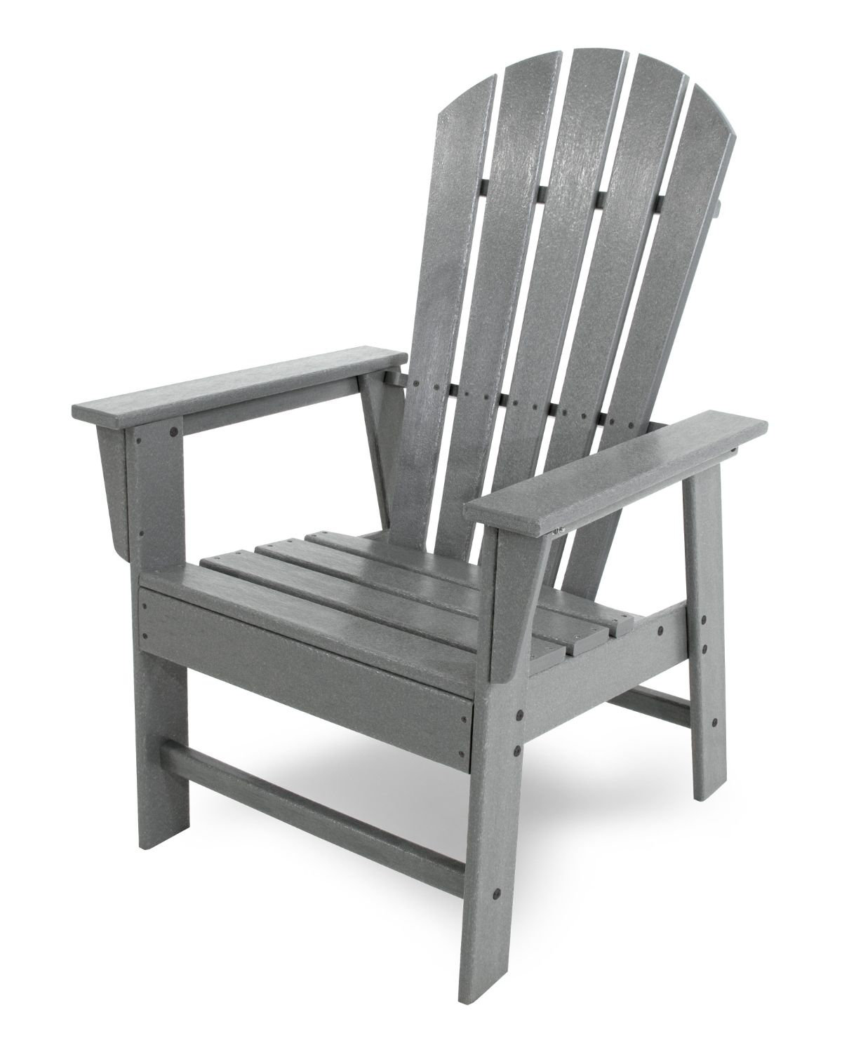 POLYWOOD® South Beach Adirondack Chair, Slate Gray