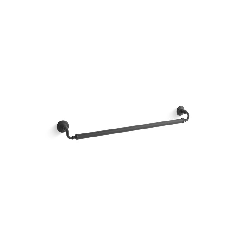 Artifacts Grab Bar, Matte Black, 24"W