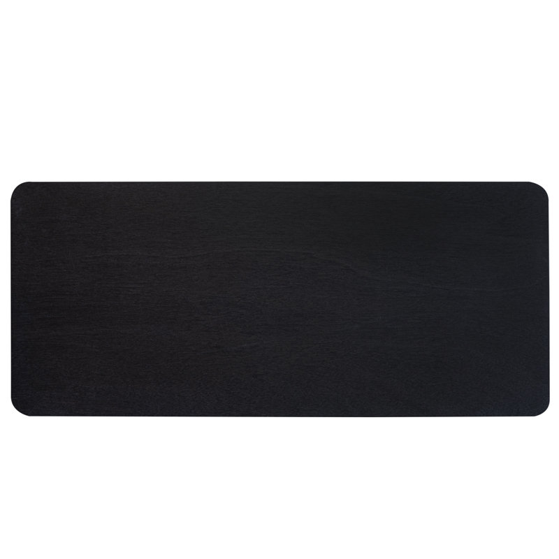 Kathalina Solid Wood Coffee Table, Black