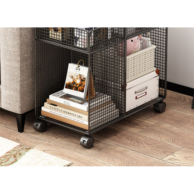Metal File Organizer, Black