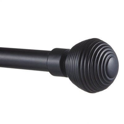 Tringle à rideaux simple réglable 1 po Grijalva