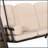3-Seat Patio Swing Chair