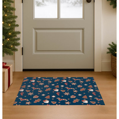 Ginger All The Way Seasonal Indoor Doormat