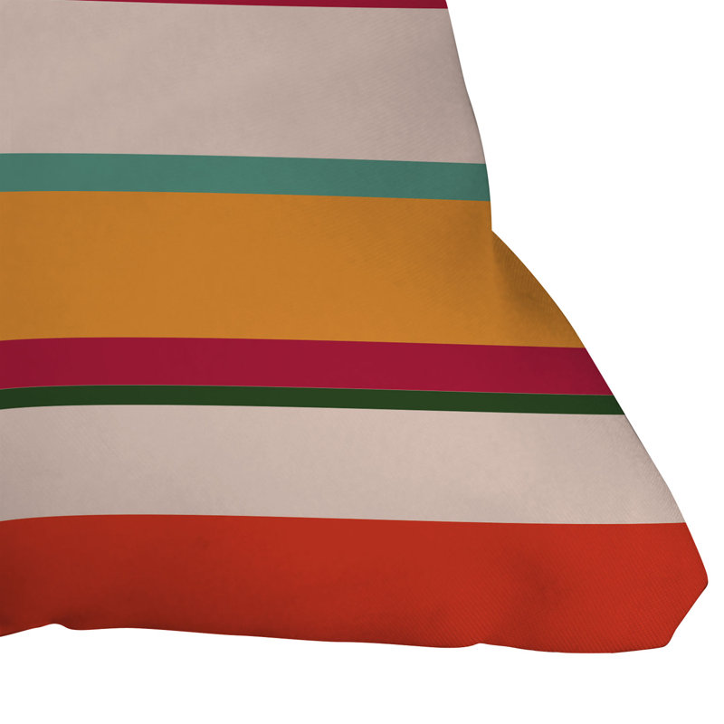 Housse et insert de coussin décoratif en polyester pour l'intérieur et l'extérieur