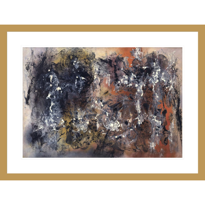 Reproduction d'art n ° 3 par Vance Kirkland, H 20,88 po x l 29,5 po