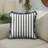 Fringed Sunbrella® Outdoor Throw Pillow