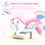Cheval à bascule licorne pour bébé avec berceuse, peluche à chevaucher pour tout-petits, support robuste, jeu d'imitation interactif