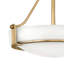 Plafonnier bol semi-encastré 3 lumières Hathaway