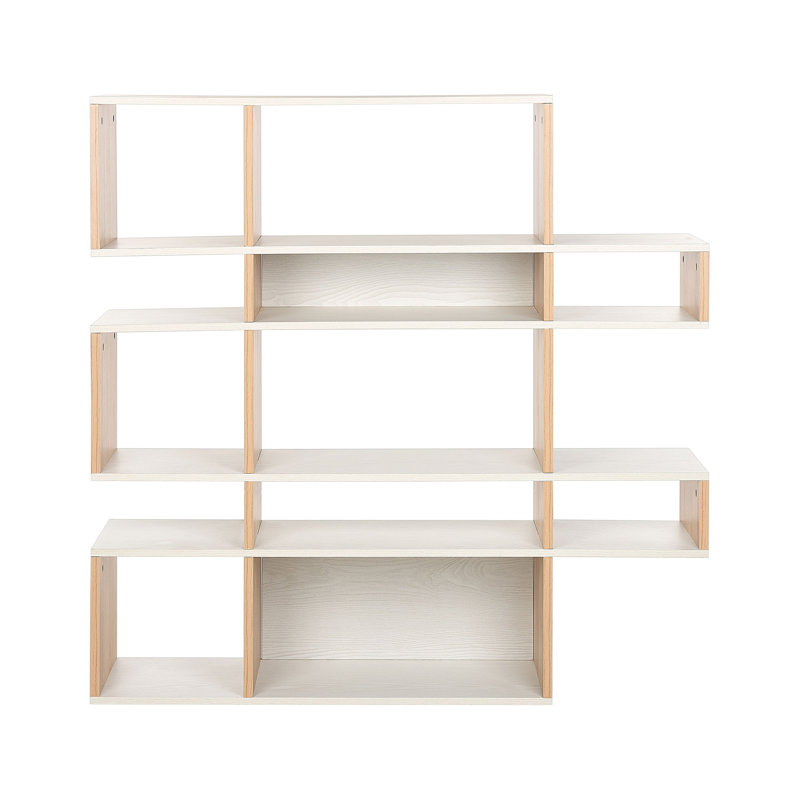 Durhamville 120cm H x 90cm W Geometric Bookcase