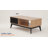 Bandiero Rectangular Coffee Table in Oak and Espresso