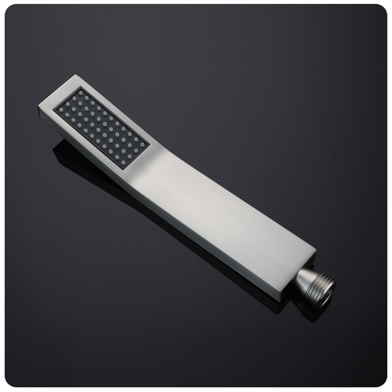Rain Handheld Shower Head 2.5 GPM GPM, Brushed Nickle
