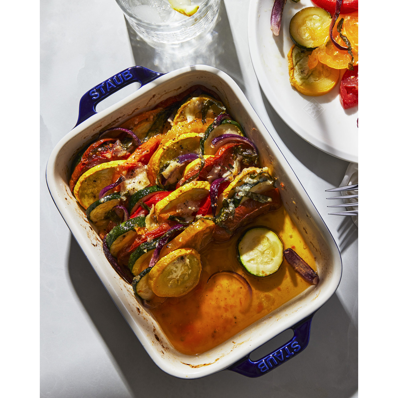 Staub 6" Rectangular Baking Dish, Dark Blue