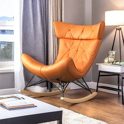 Chaise berçante légère de luxe Nordic Living Home