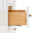 Cambridge 67'' Double Bathroom Vanity with White Quartz Top-90865186
