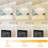 8-light Dimmable Tiered Crystal Chandelier