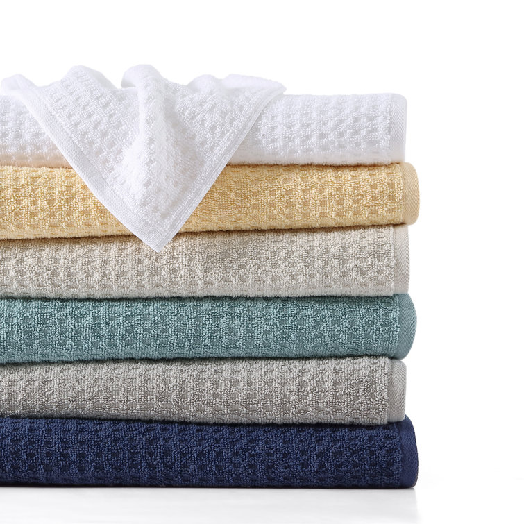 Tommy Bahama - Bath Towels Set, Highly Absorbent Cotton Bathroom Decor, Low  Linting & Fade Resistant (Nothern Pacific White, 6 Piece)